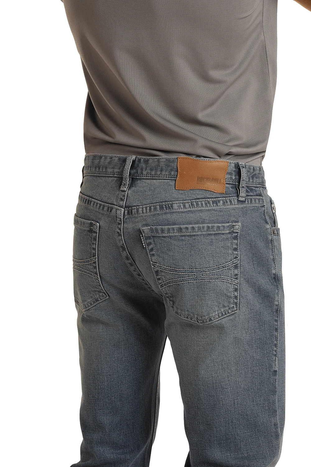 HOOey "Medium Vintage" Slim Fit Straight Bootcut Jeans 1 HOOey "Medium Vintage" Slim Fit Straight Bootcut Jeans