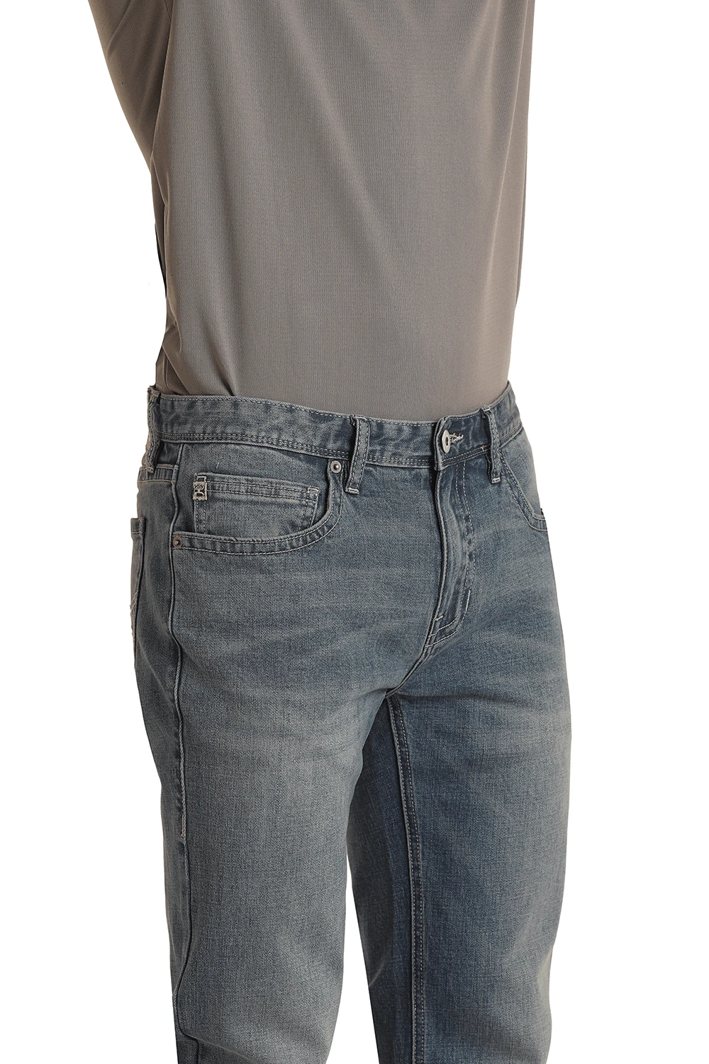 HOOey "Medium Vintage" Slim Fit Straight Bootcut Jeans 2 HOOey "Medium Vintage" Slim Fit Straight Bootcut Jeans - Image 2