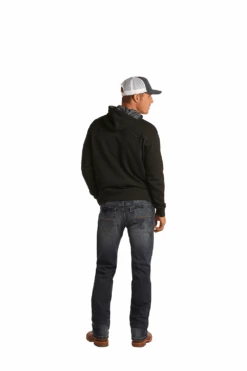 HOOey "Dark Vintage" Slim Fit Straight Bootcut Jeans -Hooey Brands M1R1809 B