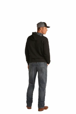 HOOey "Medium Wash Vintage" Relaxed Fit Stackable Bootcut Jeans -Hooey Brands MTB1805 B