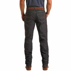 HOOey "Dark Wash" Relaxed Fit Stackable Bootcut Jeans