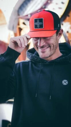 HOOey "Canyon" Black/Grey Hoody -Hooey Brands P1099281