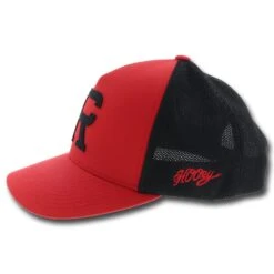 HOOey "The Champ" Red/Black Hat -Hooey Brands RC005side 41251.1550377957.1280.1280