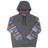 HOOey "Roughy West" Grey Hoody -Hooey Brands RH1157GYAZ