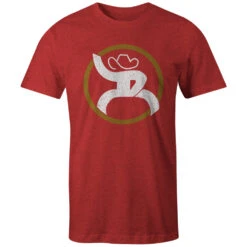 HOOey "Roughy 2.0" Red W/Mustard/White Logo T-shirt