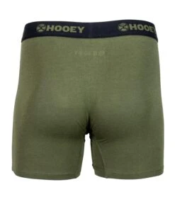 "Hooey Briefs" Olive & Black 2-Pack -Hooey Brands UWOL BACK
