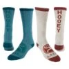 Hooey Athletic Boot 2-Pack Teal/Gray Socks -Hooey Brands a0005759901 1