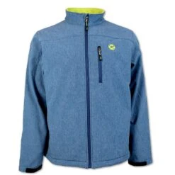 HOOey Softshell Jacket - Navy/Green