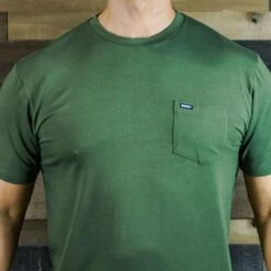 HOOey "The San Jose" Olive Tee Shirt -Hooey Brands green