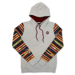 HOOey "BOQUILLAS" Aztec Hoodie (Oatmeal)